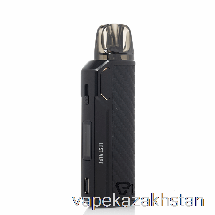 Vape Disposable Lost Vape Thelema Elite 40 Pod Kit Black Carbon